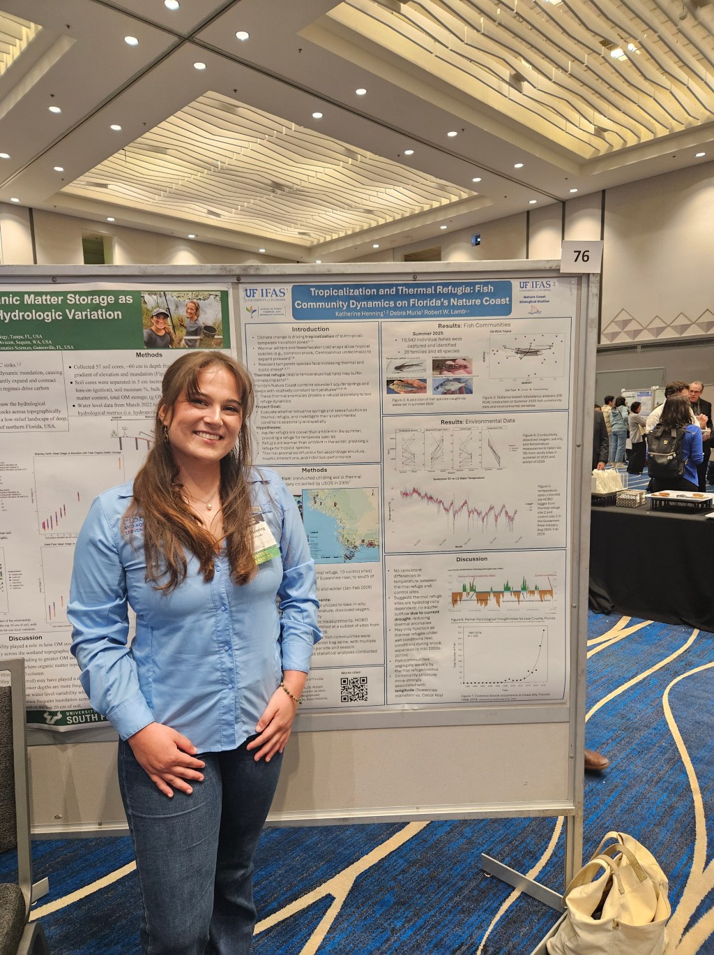 Lamb Lab Student Presents at UF Water Institute&nbsp;Symposium
