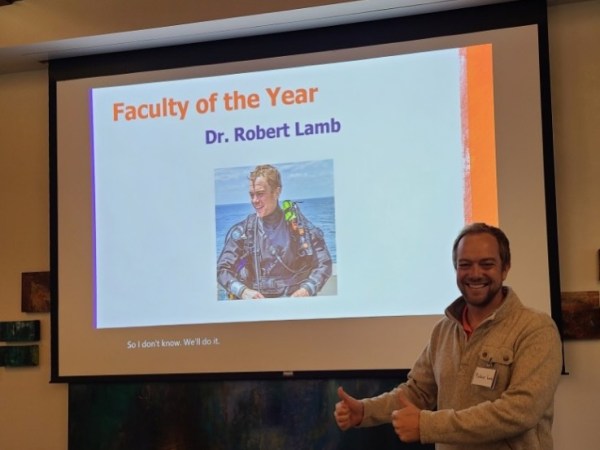 Dr. Robert Lamb Named Faculty of the&nbsp;Year
