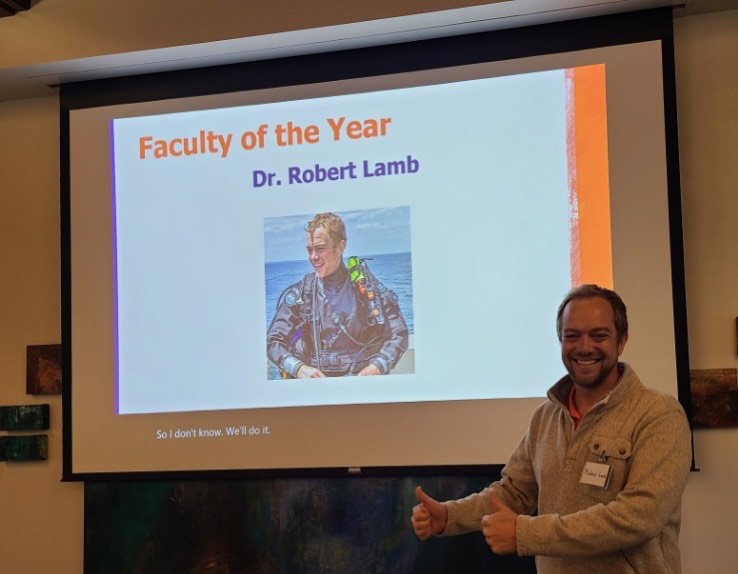 Dr. Robert Lamb Named Faculty of the&nbsp;Year